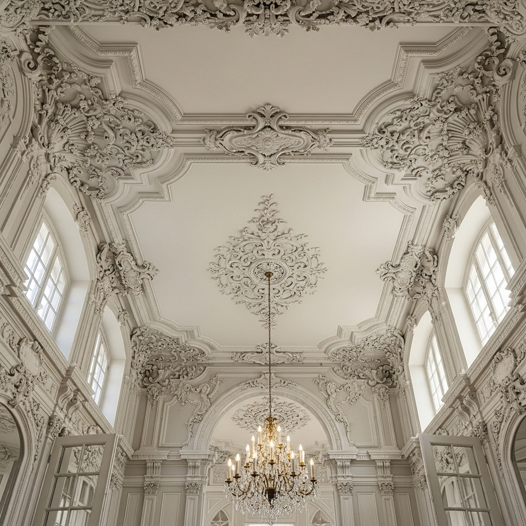 Sztukateria sufitowa: elegancja nad głową